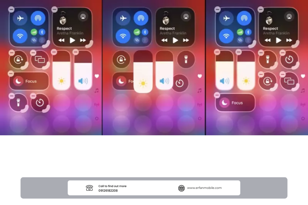 با جدیدترین و جذاب‌ترین تنظیمات کنترل سنتر آیفون در iOS 18 آشنا شوید!